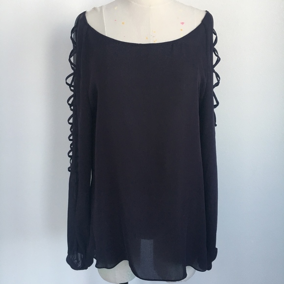 Haute Hippie Open Back Silk Blouse - Picture 1 of 8
